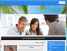 Tablet Screenshot of ldmccollum.com